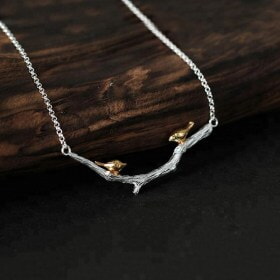 Original-Handmade-Bird-on-Branch-silver-necklace (2)